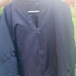 Black Bomber Jacket